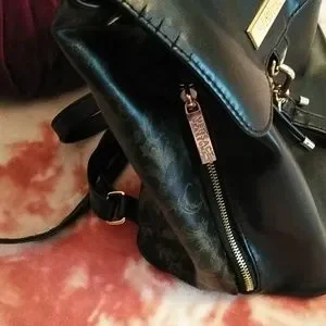 Versace | Bags | Versace Parfums Large Metallic Backpack 